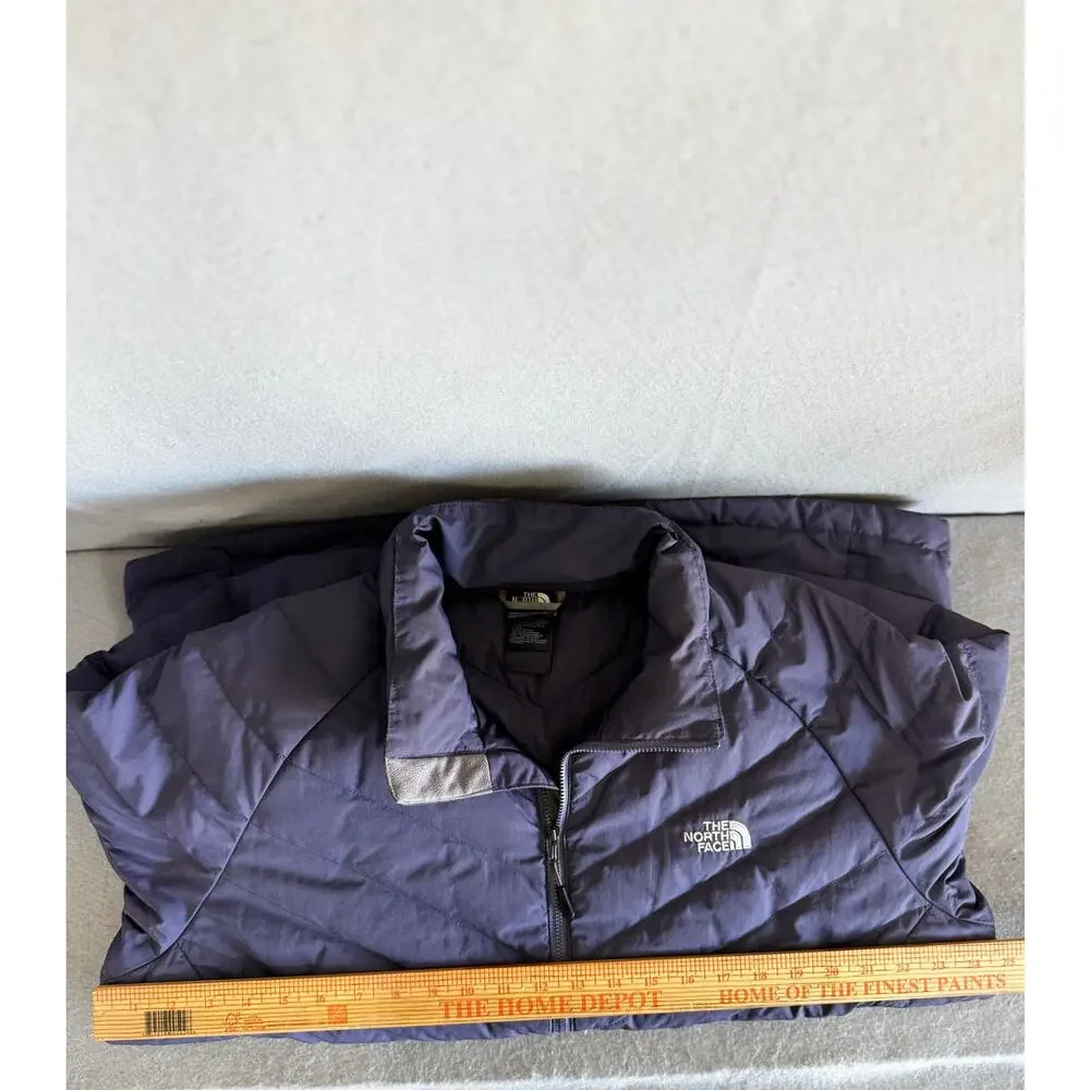 The North Face Jacket Womens Size XXL Blue 550 Down Puffer Quilted Winter - Picture 10 of 12